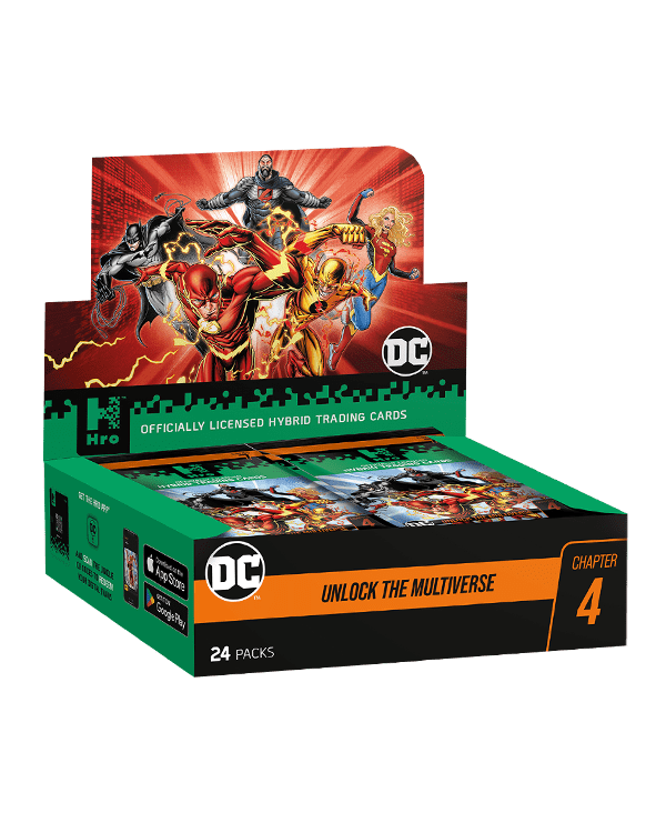[SOLD OUT] Hro DC Unlock the Multiverse Chapter 4: 24-Pack Premium Hybrid NFT Trading Cards