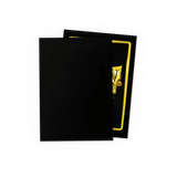 Dragon Shield Sleeves: Black - Matte Sleeves - Japanese Size (60)