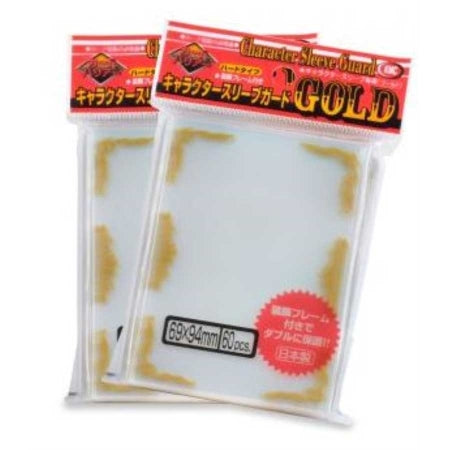 KMC sleeves: Character guard with Gold