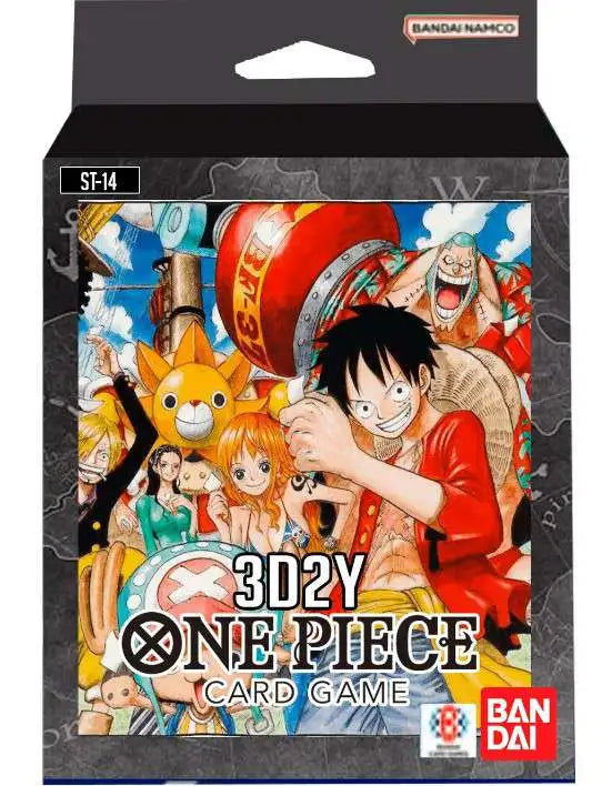 [PRE-ORDER] One Piece: 3D2Y Starter Deck [ST-14-BLACK]
