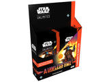 Star Wars Unlimited - A Lawless Time: Carbonite Booster Display