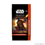 Star Wars Unlimited - A Lawless Time: Carbonite Booster Display