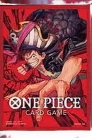 One Piece Card Game Official Sleeves: Assortment 2 - Monkey.D.Luffy  (70-Pack)
