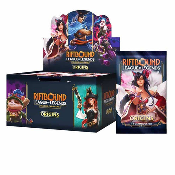 Riftbound: League of Legends Trading Card Game - Set One: Origins Booster Display