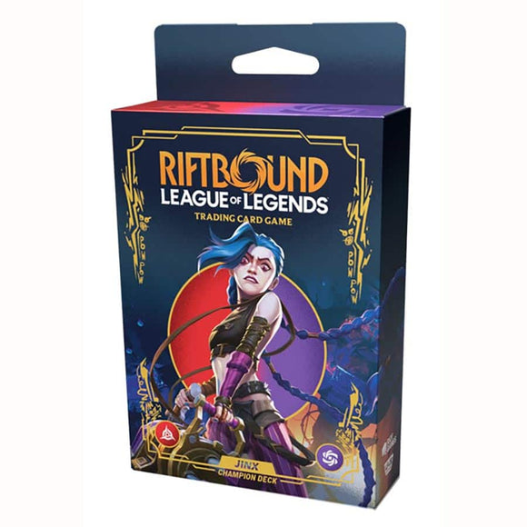 Riftbound: League of Legends Trading Card Game - Set One: Origins Champion Deck - Jinx
