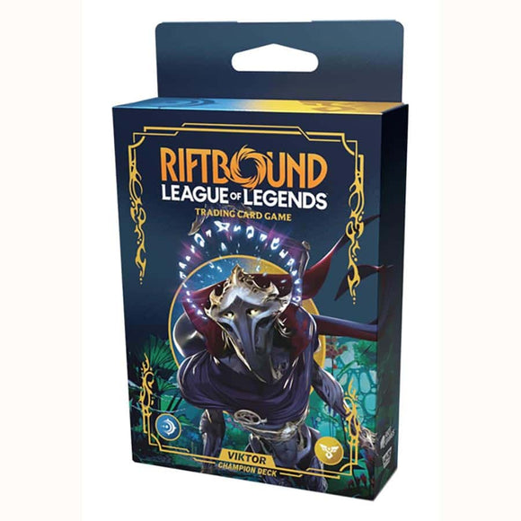 Riftbound: League of Legends Trading Card Game - Set One: Origins Champion Deck - Viktor