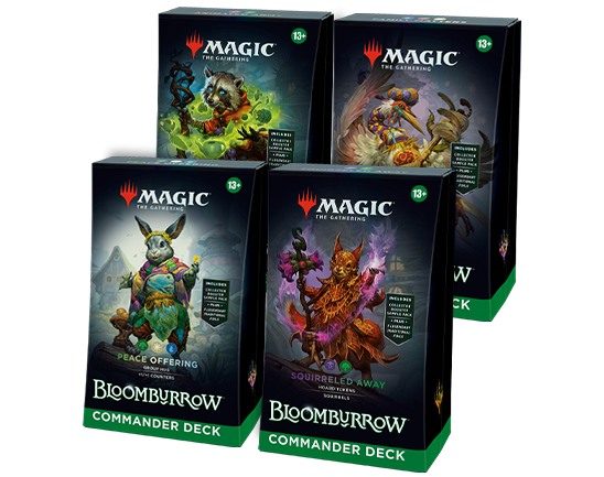 MTG: Bloomburrow Commander Decks