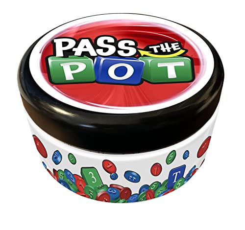 Pass The Pot - R&R Games, Push Your Luck Dice Rolling Game, Easy Transport, Ages 6+, 2-5 Players, 20-40 Min
