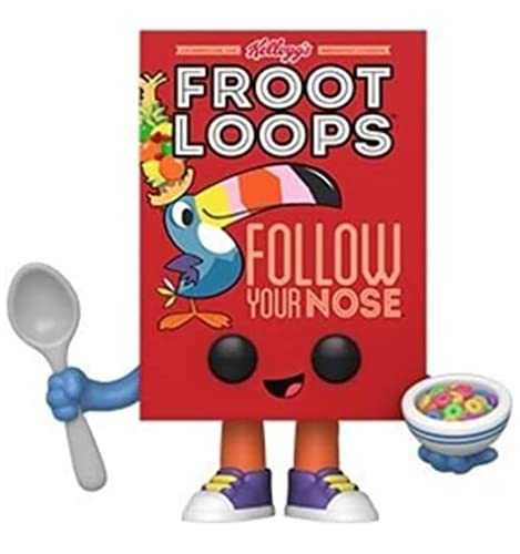 Funko Pop! Vinyl: Kelloggs - Froot Loops Cereal Box Vinyl Figure