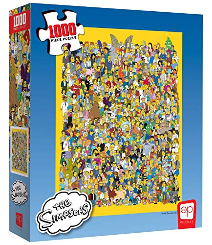 Simpsons ?Cast of Thousands?, a 1000-piece Puzzle by USAopoly