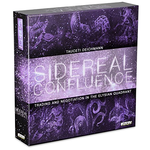 Wizkids Sidereal Confulence: Trading and Negotiation in the Elysian Quadrant Board Game