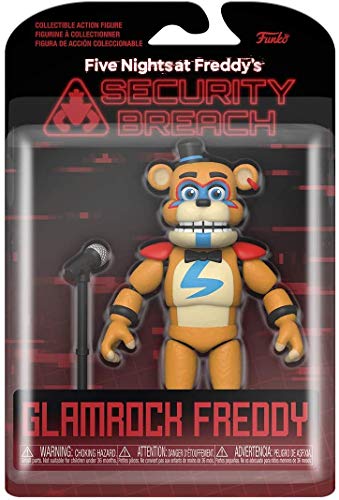 Funko Action Figure: Five Nights at Freddy's: Security Breach - Glamrock Freddy