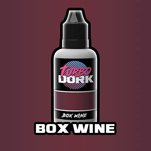 Metallic Acrylic Paint: Box Wine (20ml)