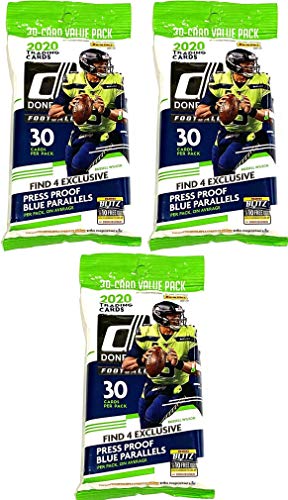 17 Panini NFL Football Donruss Optic Fat Pack Trading Cards