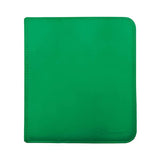 Ultra Pro ULP15741 12-Pocket PRO Zippered Vivid Binder, Green