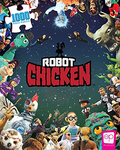 Robot Chicken It was Only a Dream 1000 Piece Jigsaw Puzzle 19x27-inch