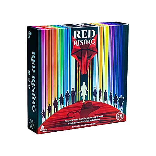 Stonemaier Games Red Rising Strategy Board Game, 45-60 minute playing time, Ages 14+