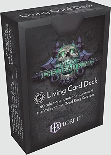 HEXplore It: The Valley of the Dead King - Living Card Deck