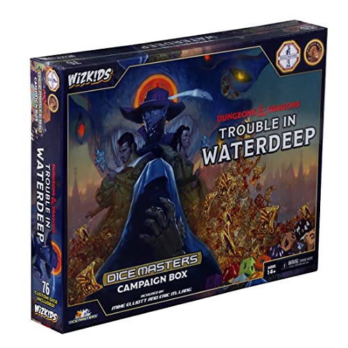 WizKids WZK73129 Dice Masters-Dungeons & Dragons Trouble in Waterdeep Campaign Box Dice