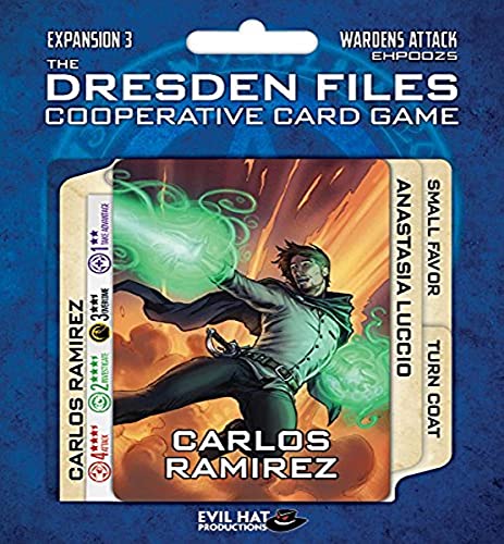 Dresden Files Cooperative Card Game: Wardens Attack Expansion, by Evil Hat Productions
