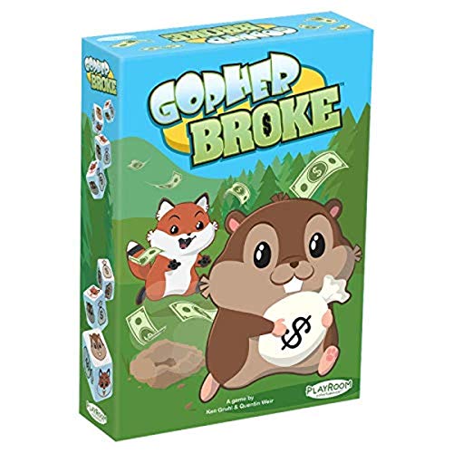 Playroom Entertainment Gopher Broke Fast-Paced Family Game