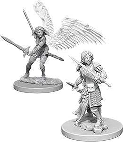 WizKids WZK73343 Dungeons & Dragons Nolzurs Marvelous Unpainted Aasimar Female Paladin W5 Miniature