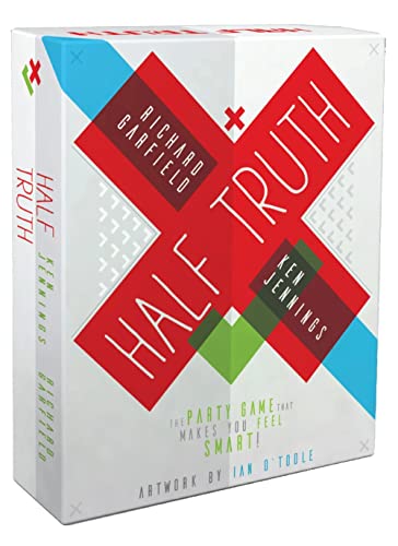 Studio 71 Half Truth Family Fun Trivia Board Game Brought to You by Ken Jennings and Richard Garfield