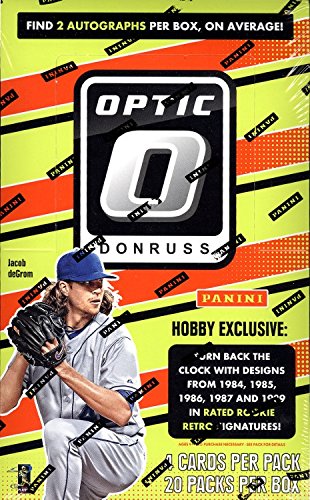 MLB Panini 2016 Donruss Optic Trading Card HOBBY Box (20 Packs)