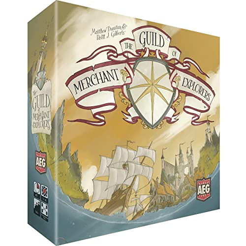 AEG: The Guild of Merchant Explorers - Strategy Board Game, 1-4 Players, Ages 14+, 45 Min Play Time