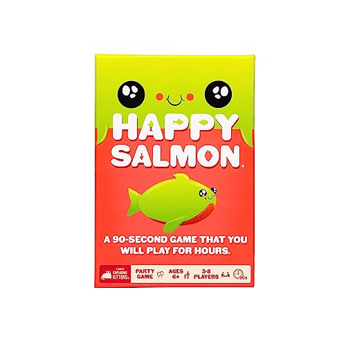 Happy Salmon - A 90 Second Party Game by Exploding Kittens