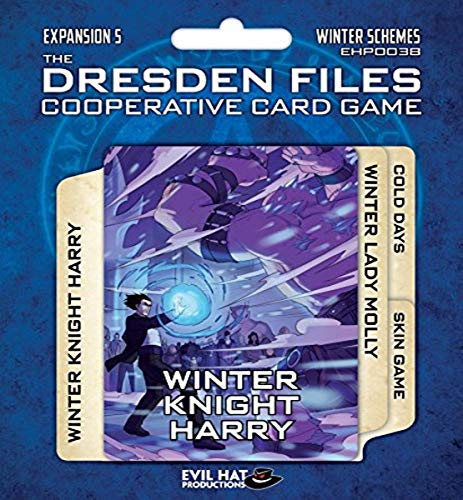 The Dresden Files Expansion 5: Winter Schemes Cooperative  Card Game, by Evil Hat Productions