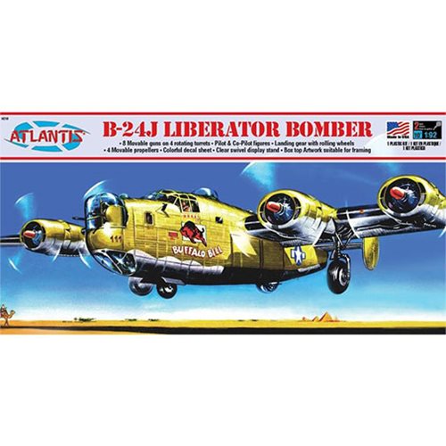 B-24J Liberator Bomber Buffalo Bill 1:92 Scale Model Kit