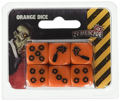 Zombicide: Orange Special Dice