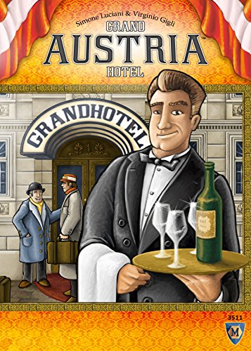 Grand Austria Hotel Strategy Board Game for Ages 12 and up, from Asmodee