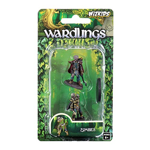 Wizkids Wardlings Painted RPG Figures: Zombie (Male) & Zombie (Female)