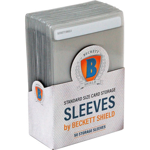 Beckett Shield: Storage Semi-Rigid Sleeves: Standard Size (50Ct) (image)