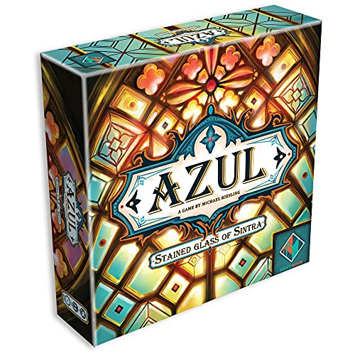 Azul: Stained Glass of Sintra Family Board Game for Ages 8 and up, from Asmodee