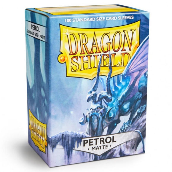 Dragon Shield Sleeves: Matte Petrol (Box Of 100) (image)