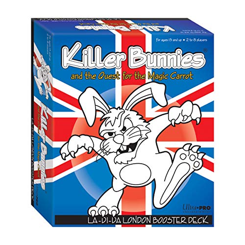 Killer Bunnies & the Quest for the Magical Carrot Card Game: La-Di-Da London Booster Deck, by Ultra PRO