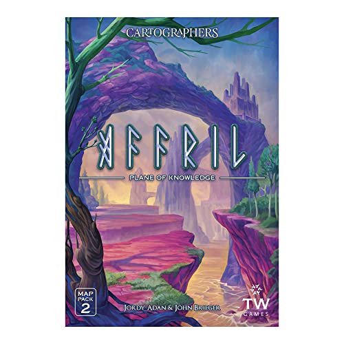 Cartographers Heroes: Affril - Map Pack 2 - Expansion for Cartographers: A Roll Player Tale and/or Cartographers: Heroes