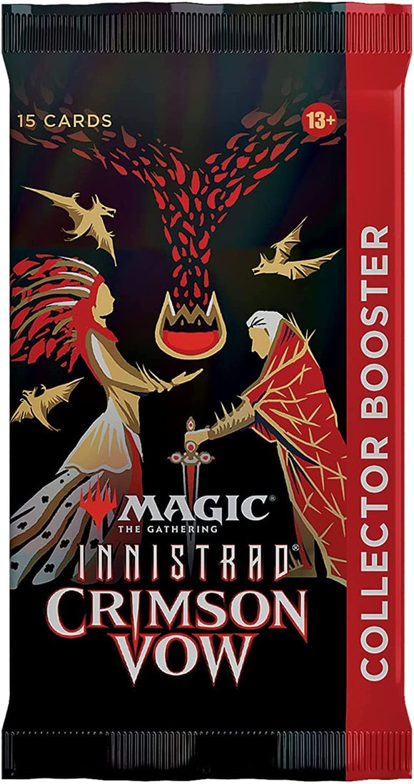 Magic The Gathering: Innistrad Crimson Vow Collector Booster Pack (15 Cards)