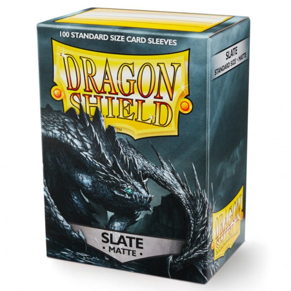 Dragon Shield Sleeves: Matte Slate (Box Of 100) (image)