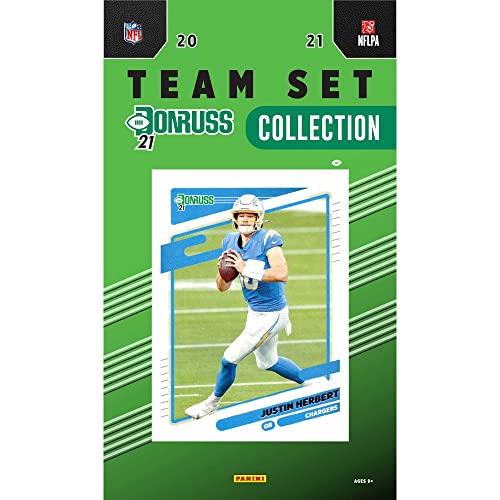 Los Angeles Chargers 2021 Team Trading Card Set