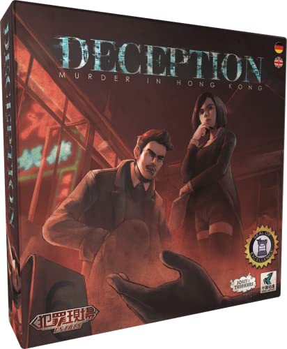 Deception: Murder in Hong Kong Board Game, by Grey Fox