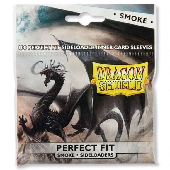 Dragon Shields - Perfect Fit Side Load 100Ct Pack: Smoke (image)