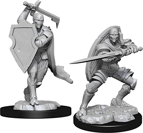 WizKids WZK90147 Dungeons & Dragons Warforged Fighter Male W13 Nolzurs Marvelous Miniatures