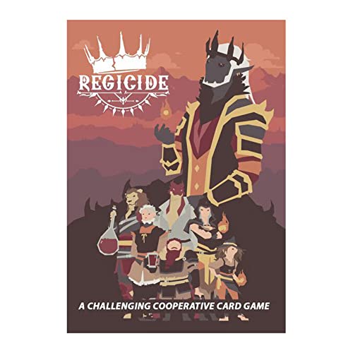 Regicide Red - Greater Than Games - A Challenging Cooperative Card Game, Ages 10+, 1-4 Players, 10-30 Min