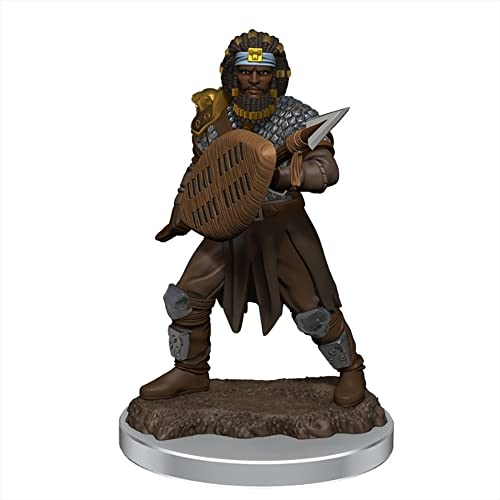 WizKids WZK93059 Dungeons & DragonsIcons of The Realms Female Male Human Fighter Figure