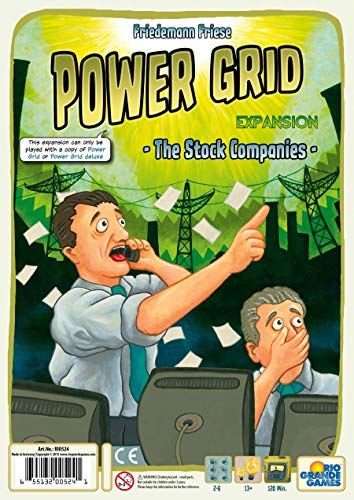 Rio Grande Games Power Grid: the Stock Companies Board Game Expansion