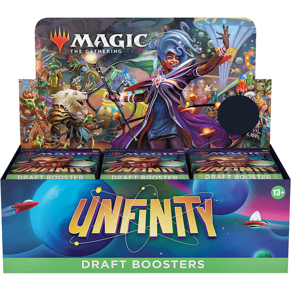 Magic the Gathering: Unfinity Booster Box | 36 Packs + Box Topper (505 Magic Cards)